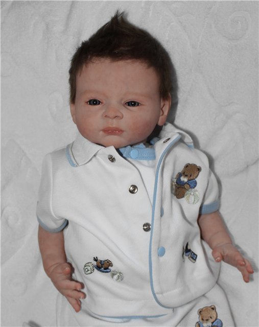 Кукла реборн Арсюша. Мамина ягодка сладкая (фото 4)