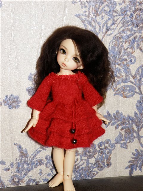 Девочка в красном — Куклы Fairyland (ФэйриЛэнд): BJD (БЖД) (фото 5)