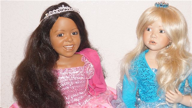 Фарфоровая кукла БИРГИТ - Лазурная Мечта от Кристин Оранж