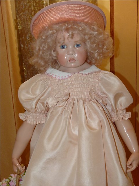 Девочки в соломенных шляпках.Анемона (Anemone) Хильдегард Гюнцель