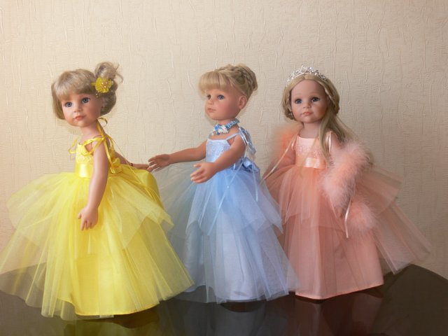 Три милых феечки Gotz — Одежда и обувь для кукол своими руками: фото