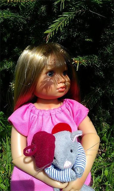 Как Лиза и Мишка отдыхали на даче. Куклы Kidz' n Cats (фото 5)