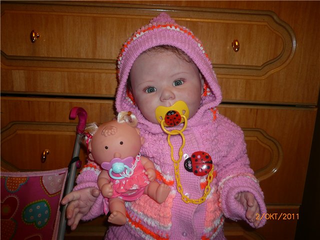 Прогулочка. Кукла реборн Кристалета (фото 9)