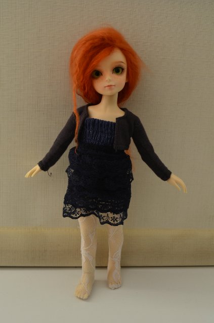 Новое платье для Оли — Одежда и обувь для кукол BJD (БЖД): 1/3