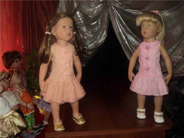 Девчушки любят наряжаться! Наряды для кукол Готц и не только