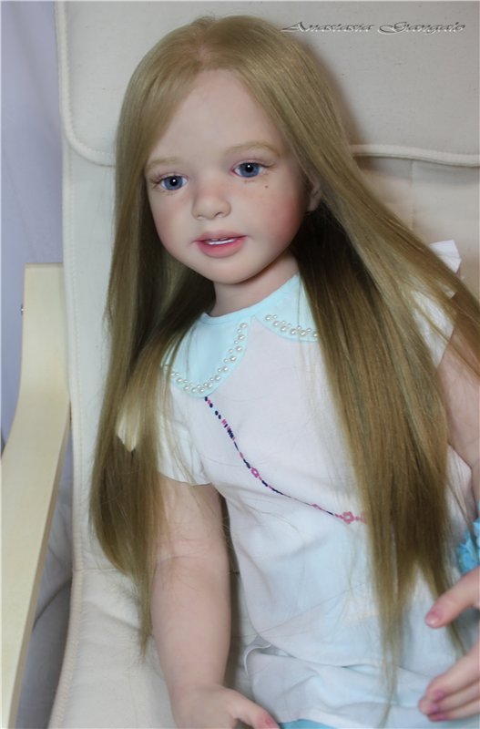 Святослава. Мой светлый ангел. Кукла реборн Анастасии Гангало