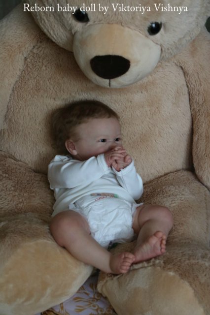 Мейзи... Куколка Реборн Виктории Вишни