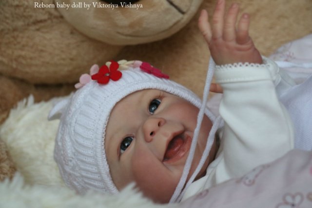 Мейзи... Куколка Реборн Виктории Вишни