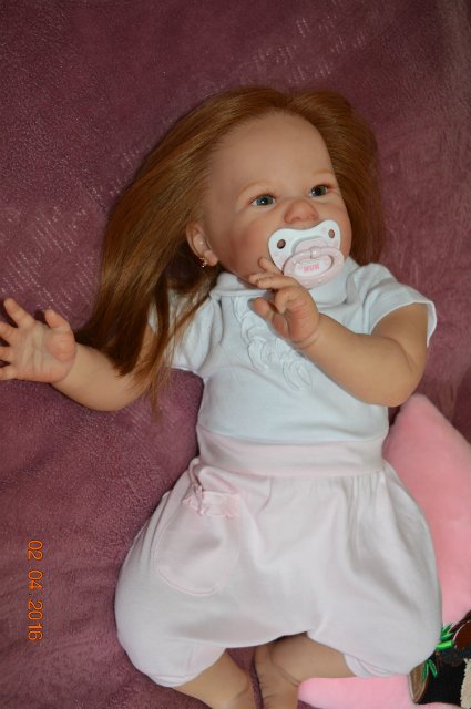 Моя Николь, кукла реборн из молда Мейзи Андреа Арчелло (фото 7)