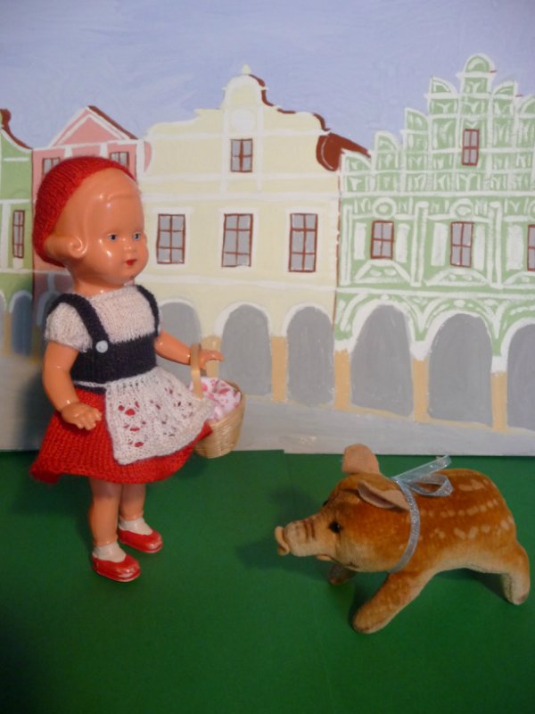 Сказка о Красной Шапочке — Винтажные куклы ГДР (Немки): Бигги