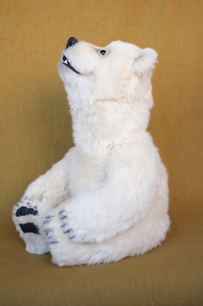 Нолан полярный медвежонок. Авторские игрушки ручной работы Татьяны Матляк (фото 7)
