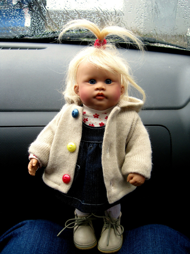 Путешествие к морю. Коллекционная кукла Фрося. Flori, Rolanda Heimer, Schildkrot (фото 4)