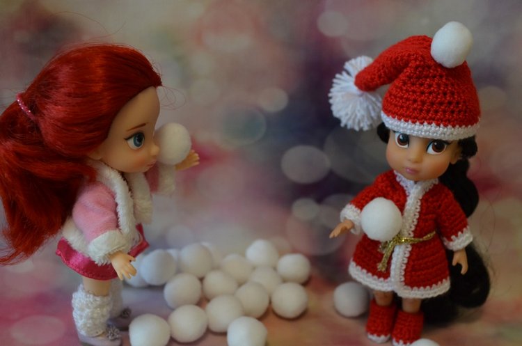 Мини дисней аниматорс - предновогоднее, зимнее настроение (фото 5)