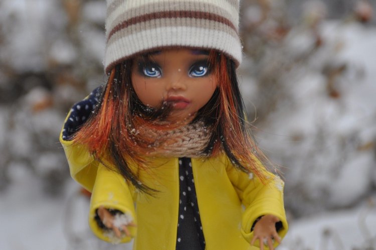 Первый снег — ООАК Monster High и Ever After High: репейнт