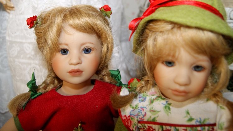 Плюшек много не бывает - маленькие принцессы от Heidi Plusczok