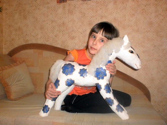 Как мы куклу с портретным сходством мастерили