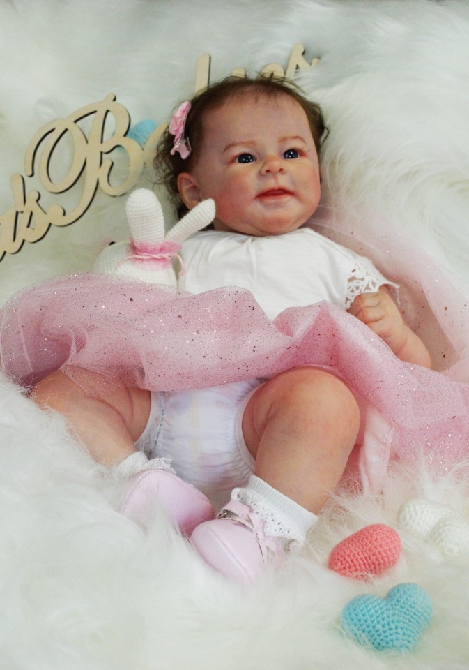 Сладкая булочка Грета, толстопопая принцесина. Кукла реборн Ольги Коновниной (фото 2)