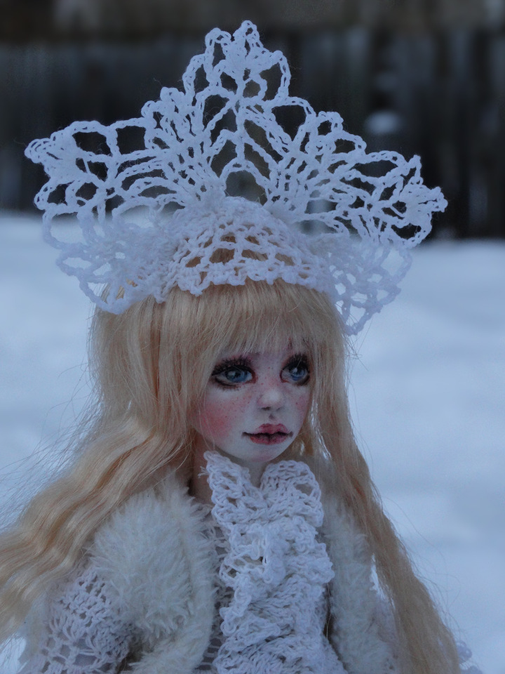 Авторская кукла Снегурочка (фото 2)
