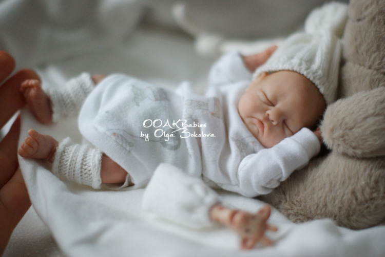 Авторские куклы Лука и Лиза. Младенцы ООАК Ольги Соколовой (фото 7)