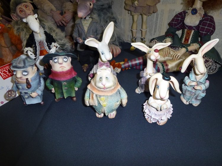 Весенний Бал Кукол на Тишинке: Куклы