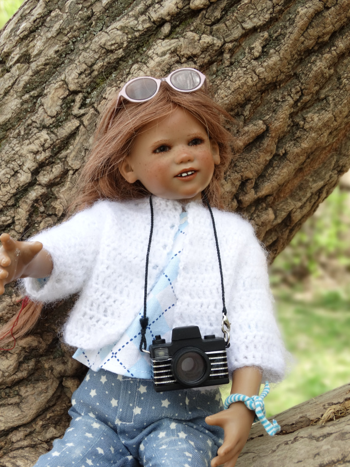 Девочки из разных эпох. Куклы Аннет Химштедт. Или с любимыми не расставайтесь (фото 6)