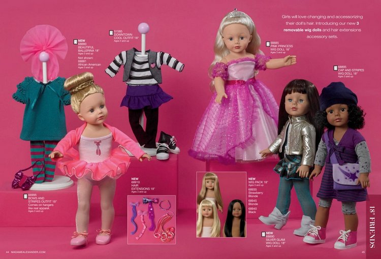 Каталог кукол Madame Alexander 2014 г