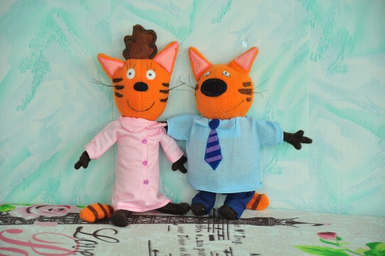 Миу миу миу — Текстильные игрушки и примитивы: кофейные