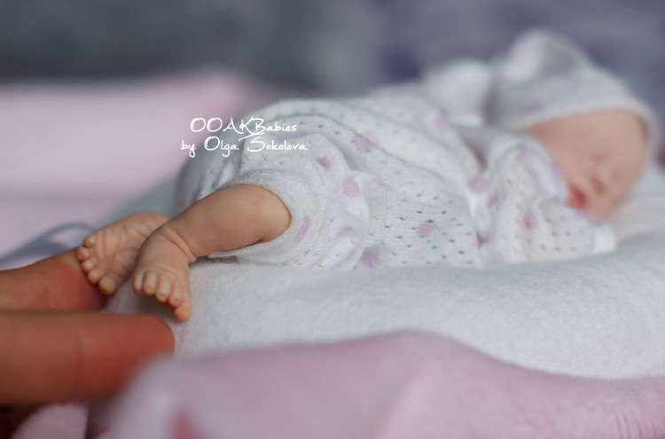 Георгий и Маруся. Младенцы ООАК Ольги Соколовой (фото 10)