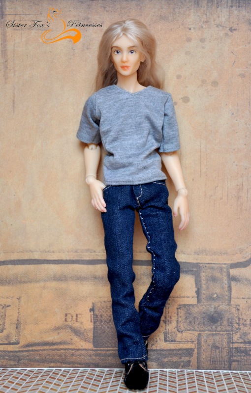 Полиуретановые парни 28 см от SisterFox. Авторская шарнирная кукла (фото 8)