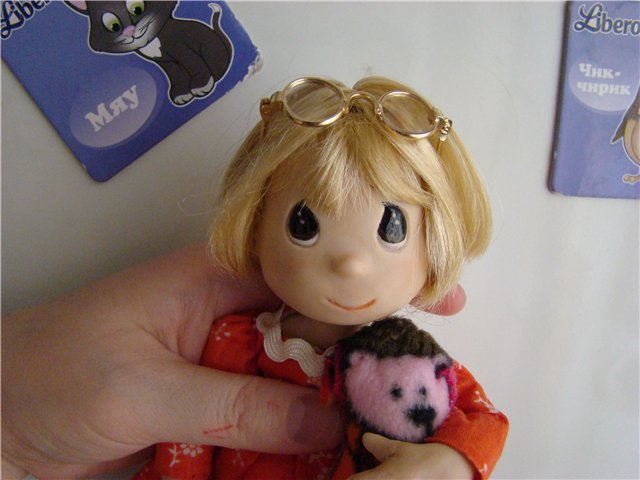 Вот такие куколки из Ливинг Долла своими руками