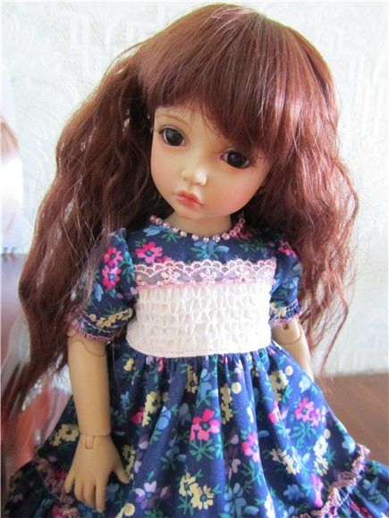 Аленка - модница. Кукла BJD (фото 8)