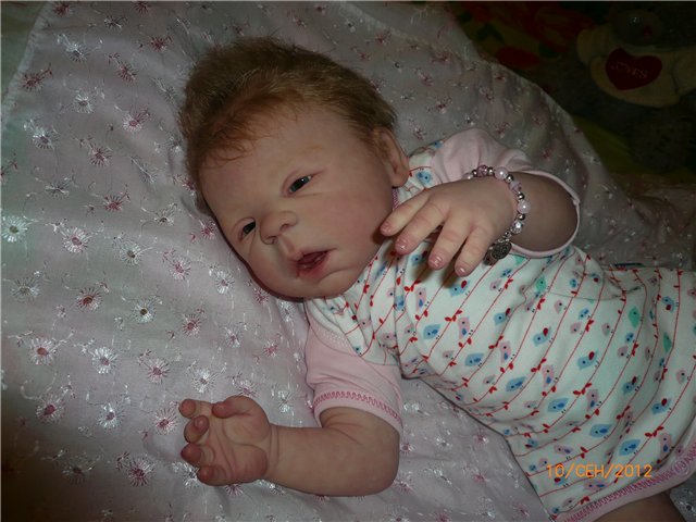 Моя маленькая новорожденная дочка - кукла реборн Ляля | Бэйбики Моя маленькая новорожденная дочка - кукла реборн Ляля (фото 7)