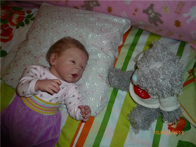 Моя маленькая новорожденная дочка - кукла реборн Ляля | Бэйбики Моя маленькая новорожденная дочка - кукла реборн Ляля