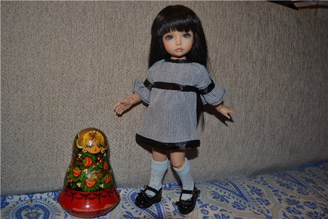 Как Татьяна и Ева примеряют новые платья. Iplehouse BJD Elin (фото 5)