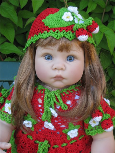 Платья для моих кукол.Вязалочки от Татьяны