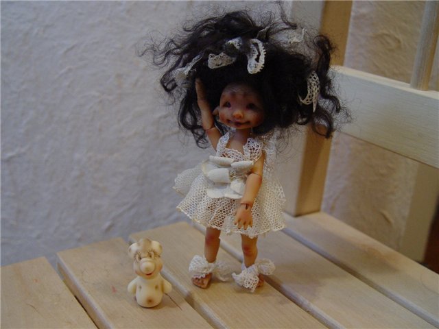 Чернушка, сестрёнка Снежаны! Лимитная девочка Suzy от Nefer Kane's (фото 3)