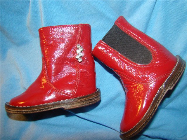 Сапожки ручной работы для куклы (фото 5)