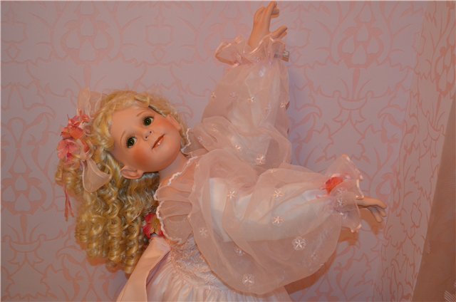 О танцы, танцы... Нежная балеринка от Руберт... фарфоровая кукла Севейнна (фото 4)