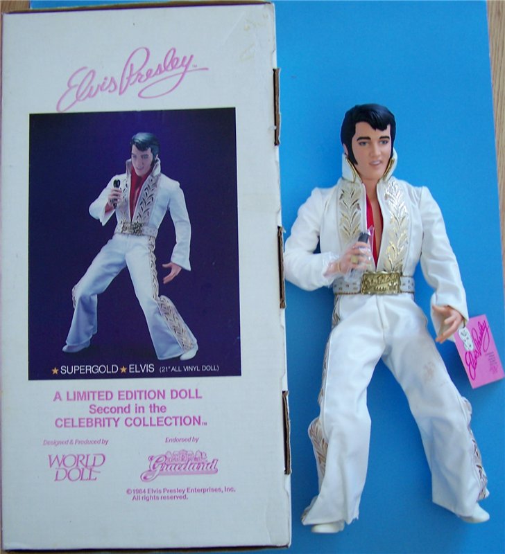 Король рок-н-ролла Элвис Пресли – воплощение в куклах (фото 8)