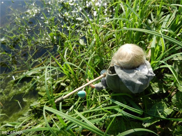 Рыбак рыбака видит из далека. Himmelschlusselchen от Annette Himstedt (фото 6)