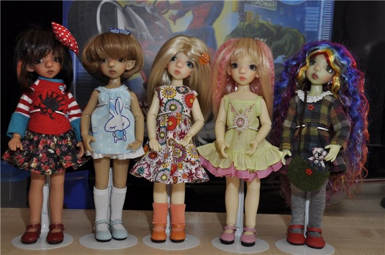 Все в сборе. Моя коллекция кукол от Кайе Виггз формата тини. Заходите, ждем (фото 3)