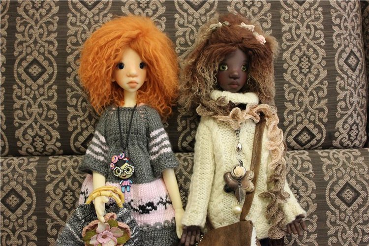 Красавицы Tobi от Kaye Wiggs - Сливки и шоколад