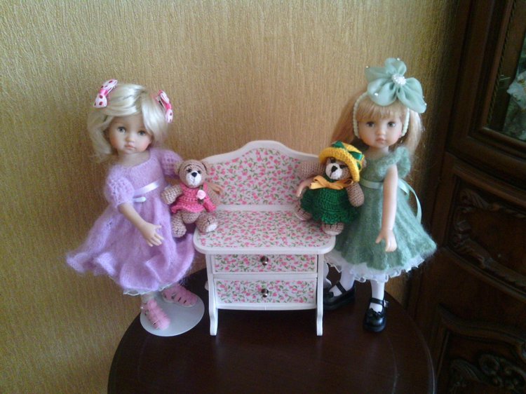 У нас тоже весеннее настроение! Кукла Дианны Эффнер