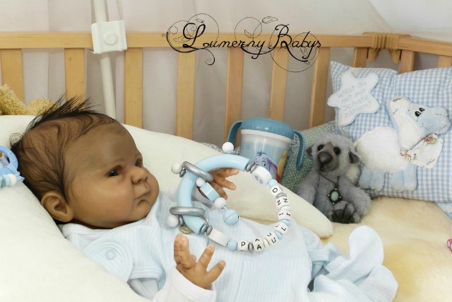 Ах,эти волосики! Прототип Паулино. Скульптор Ирис Клемент