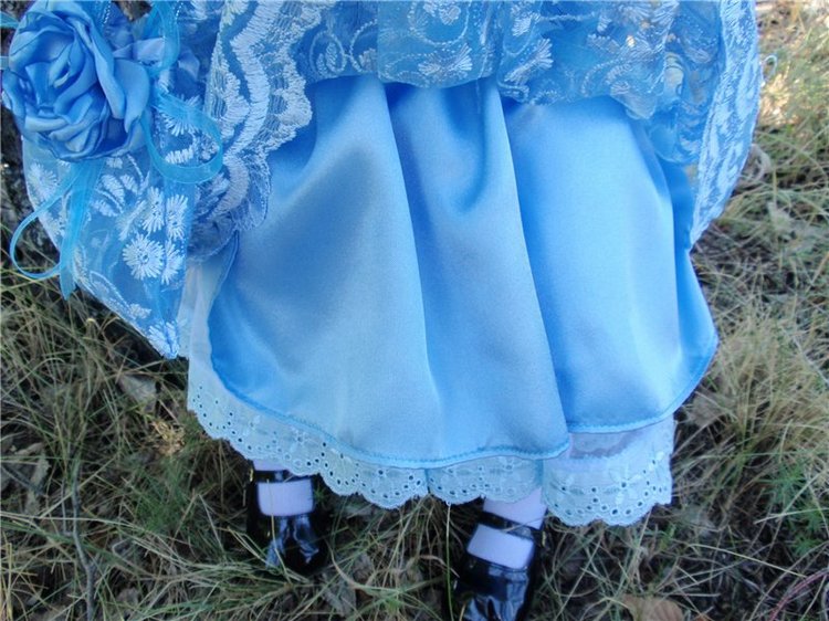 Чудеса с переодеванием продолжаются, моя Люсенька в голубом (фото 7)