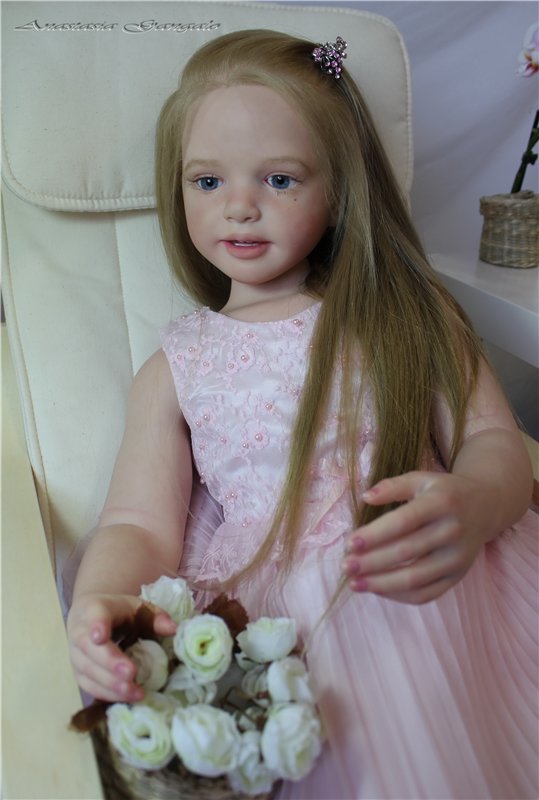 Святослава. Мой светлый ангел. Кукла реборн Анастасии Гангало (фото 5)
