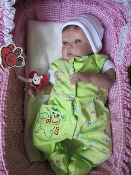Мы в новом костюмчике. Лерочка, Reborn Shyann Aleina Peterson (фото 10)