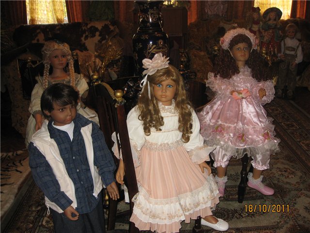 Коллекция виниловых кукол (обещанное продолжение , часть 2 )