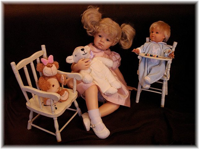 Коллекционная куколка от Hildegard Gunzel - Марайке (фото 5)