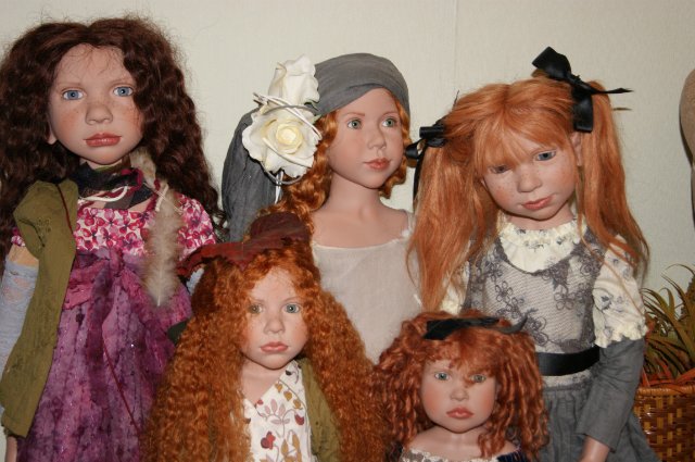 Рыжики Звергназе. Коллекционные куклы